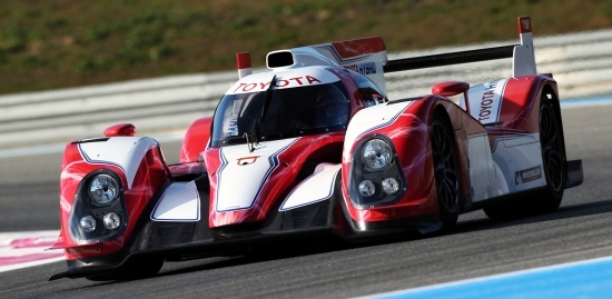 toyota le mans wec 2012